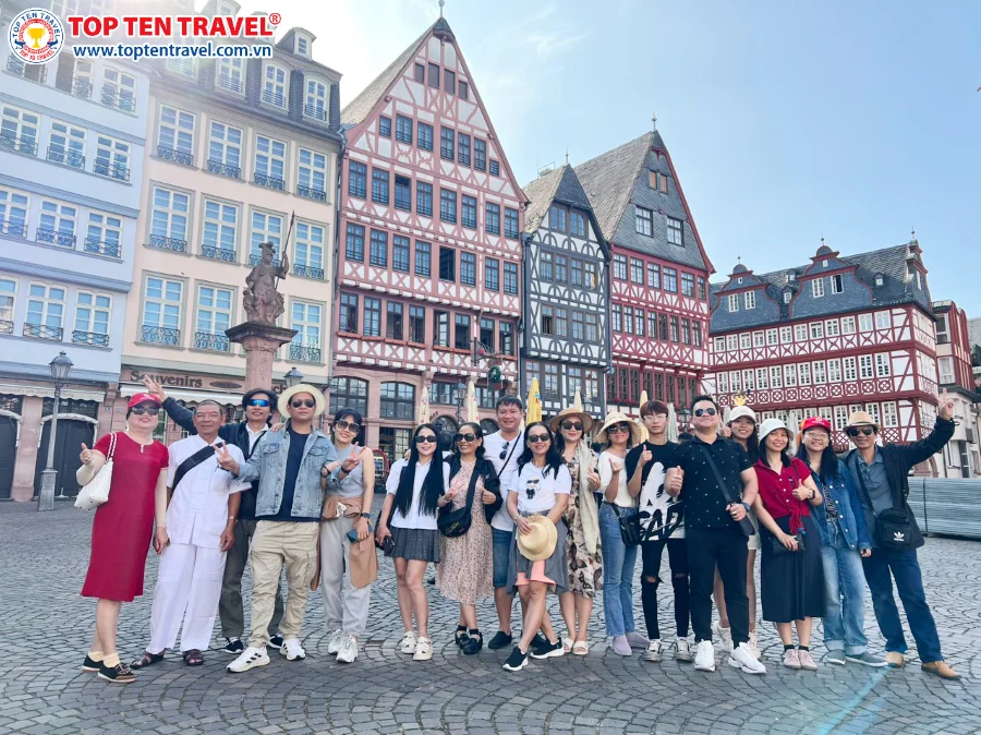 Tour Đông Âu: Đức - Áo - Tiệp Khắc - Slovakia - Hungary 10N9D