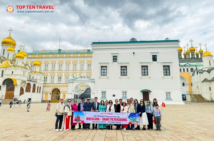 Tour du lịch Nga mùa thu 2026 | Moscow - Saint Petersburg