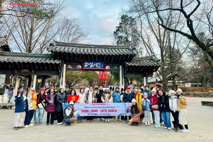 Tour Hàn Quốc Tết 2027 | Seoul - Nami - Lotte World 4N4D