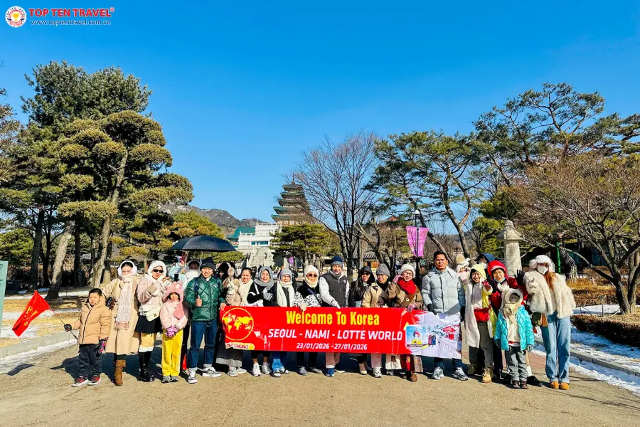 Tour Hàn Quốc Tết 2027 | Seoul - Nami - Lotte World 4N4D