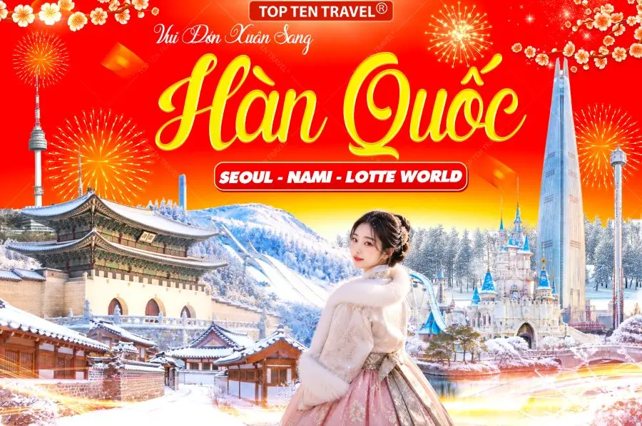 Tour Hàn Quốc Tết 2027 | Seoul - Nami - Lotte World 4N4D
