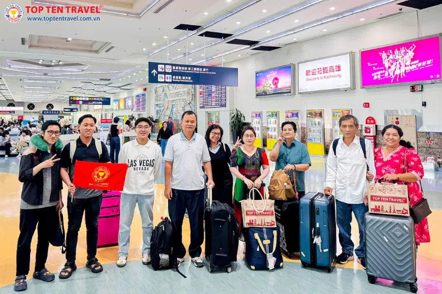 Du lịch Đài Loan: Cao Hùng - Đài Trung - Đài Bắc 5N4D