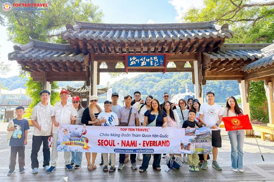 Tour Hàn Quốc Mùa Thu | Seoul - Nami - Aquarium- Namsan 4N4D
