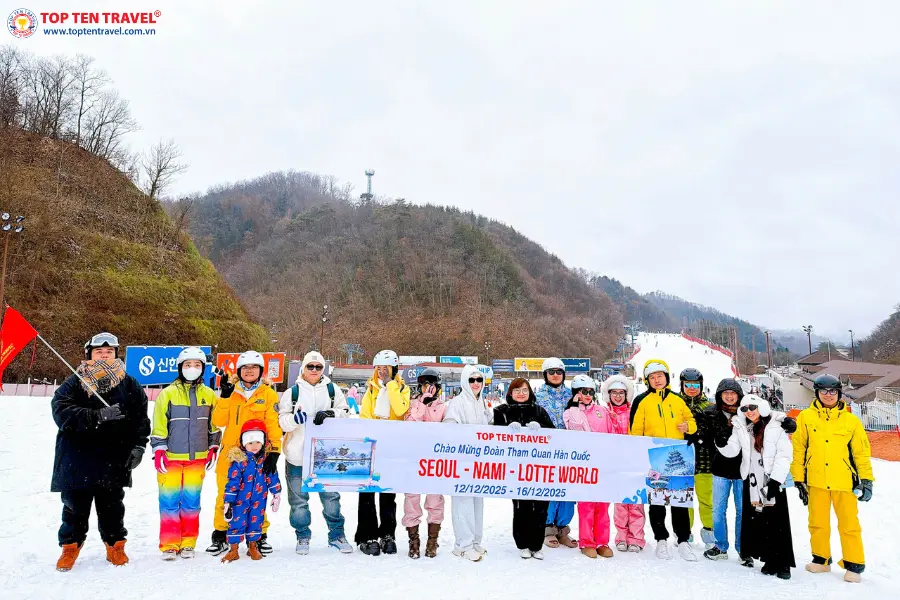 Tour Hàn quốc Mùa Đông 2026: Seoul - Nami - Everland 4N4D