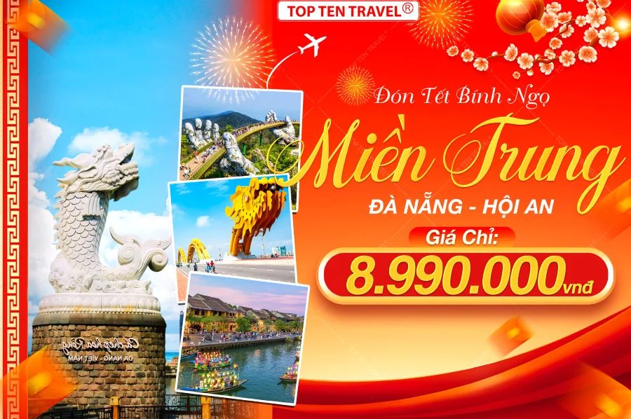 Tour Du Lịch Tết 2026: Đà Nẵng - Hội An