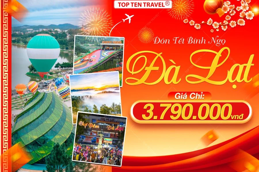 Tour Du Lịch Đà Lạt Tết 2026