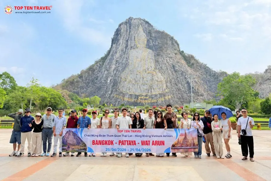 Tour Thái Lan: Bangkok - Pattaya - Suanthai - Muang Boran - Wat Arun | 5N4D