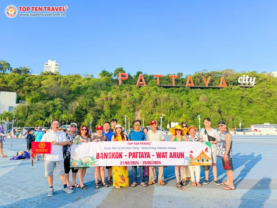 Tour Thái Lan Tết 2025: Bangkok - Pattaya - Wat Arun | 5N4D