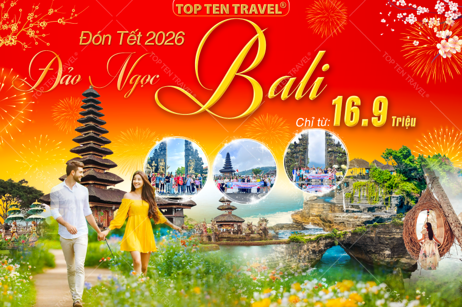 Tour Du Lịch Bali Tết 2026 | 4N3D