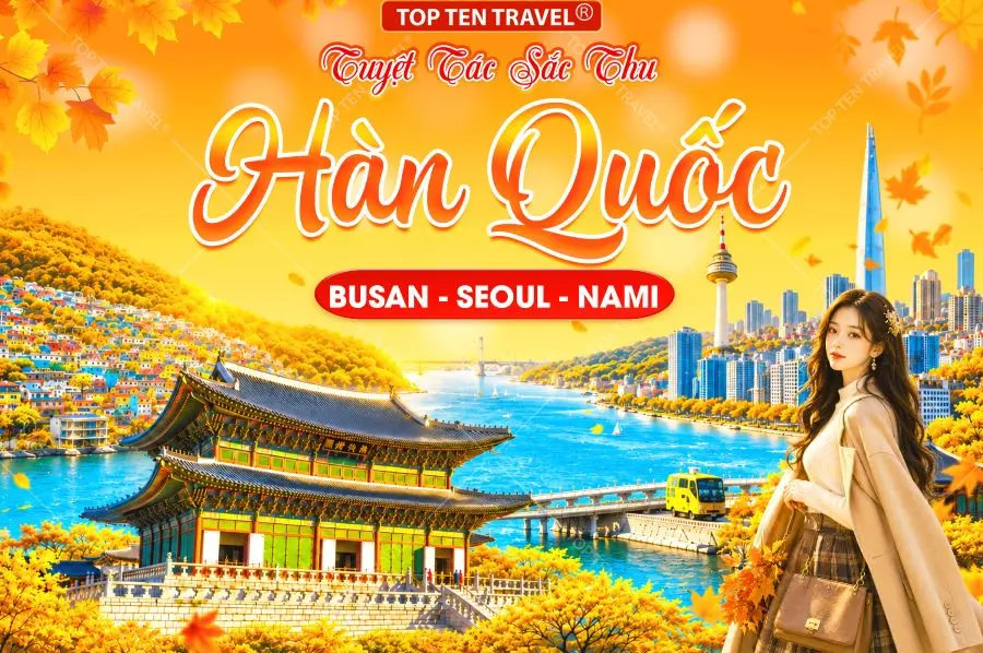 Du Lịch Hàn Quốc Mùa Thu | Busan - Seoul - Deoksugung 5N5D