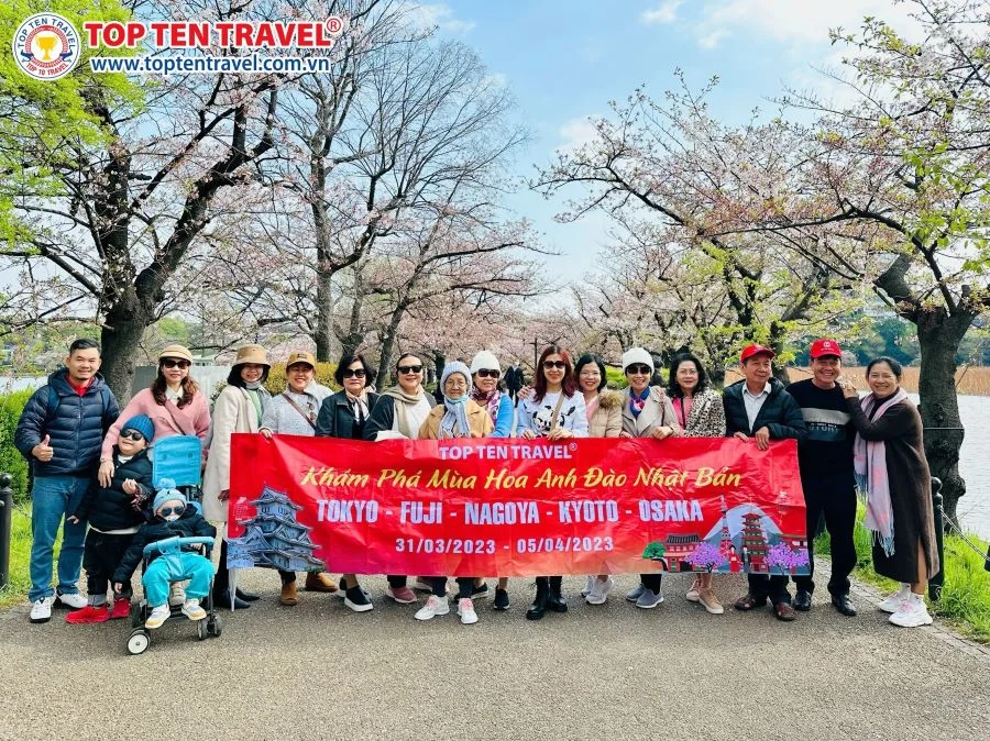 Du lịch Nhật Bản Ngắm Hoa Kokia: Narita - Yamanashi - Tokyo 5N4Đ