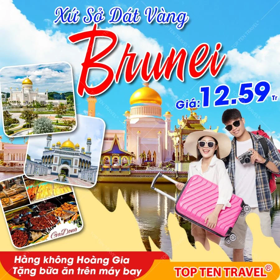 Tour du lịch Brunei (4 ngày | 3 đêm)