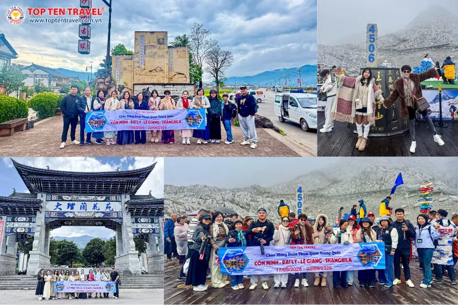 Tour Trung Quốc Tết 2027: Côn Minh - Lệ Giang - ShangRila 5N4D