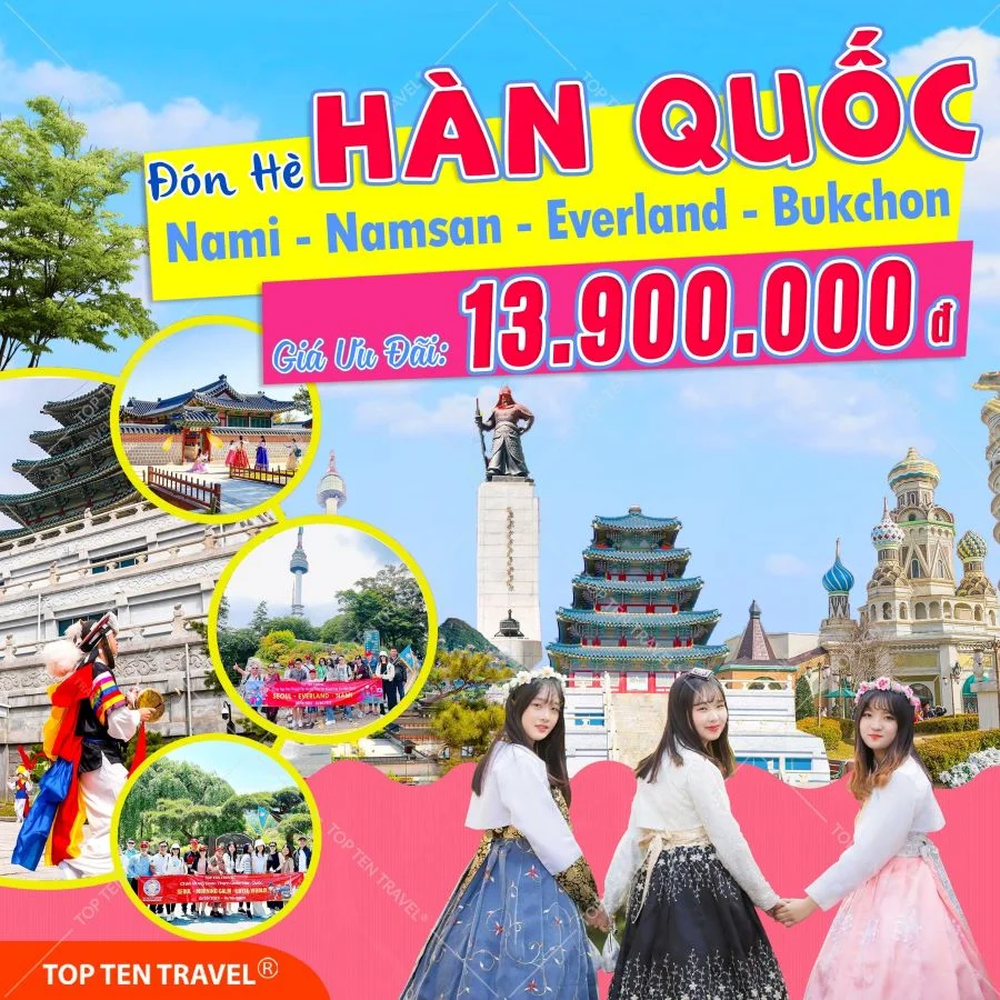 Tour Hàn Quốc Mùa Thu: Nami - Namsan - Everland - Bukchon 5N4D;08/30/2024 - ảnh 3