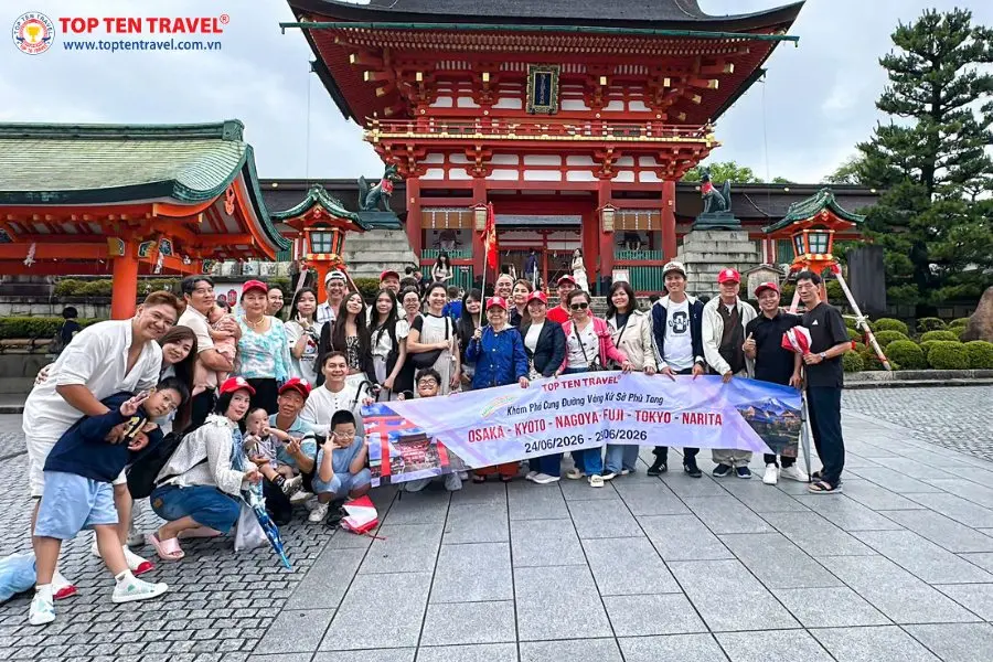 Tour Nhật Bản Mùa Hoa Kochia | Osaka - Kyoto - Tokyo