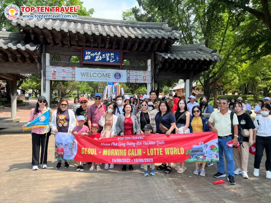 Tour Hàn Quốc Mùa Thu: Nami - Namsan - Everland - Bukchon 5N4D;09/25/2024
