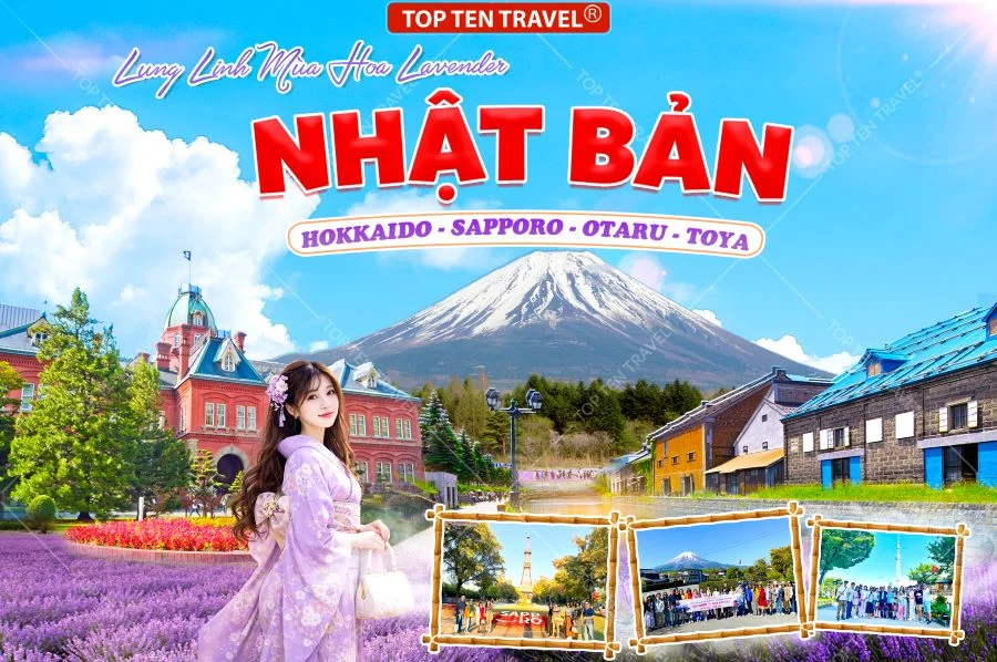 Tour Nhật Bản Khám Phá Hokkaido: Haneda - Sapporo - Otaru