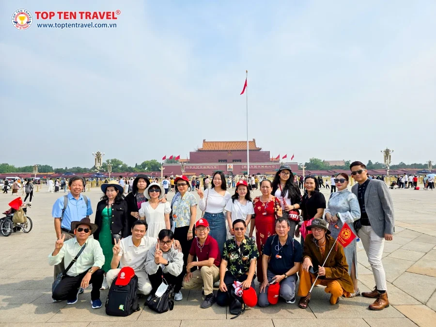 Tour Trung Quốc: Bắc Kinh - Trường Thành - Cố Cung 4N4D