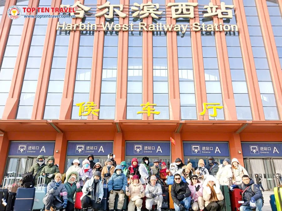 Tour Cáp Nhĩ Tân Trung Quốc