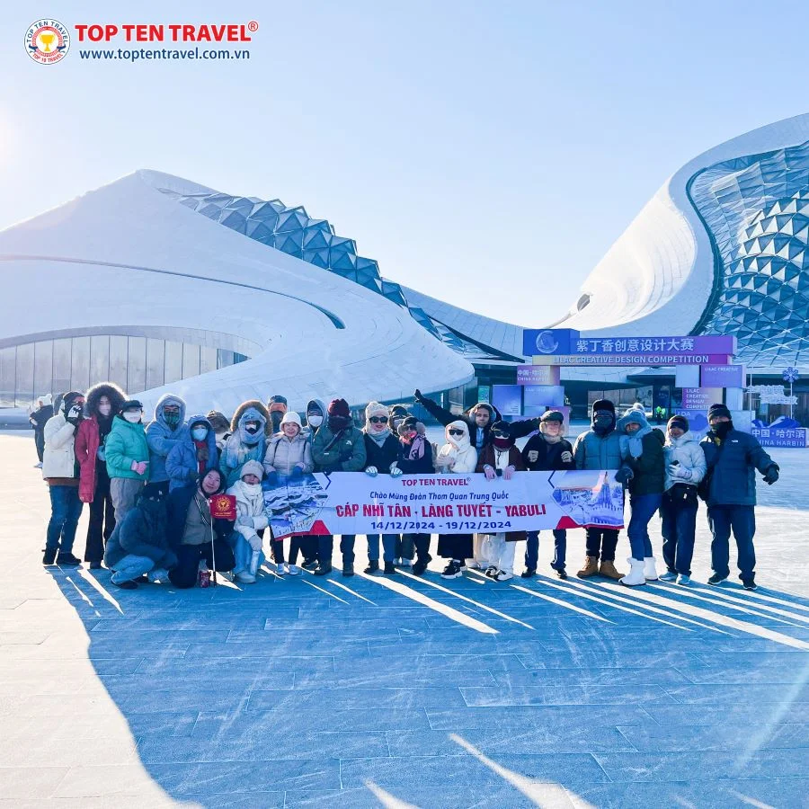 Tour Cáp Nhĩ Tân Trung Quốc