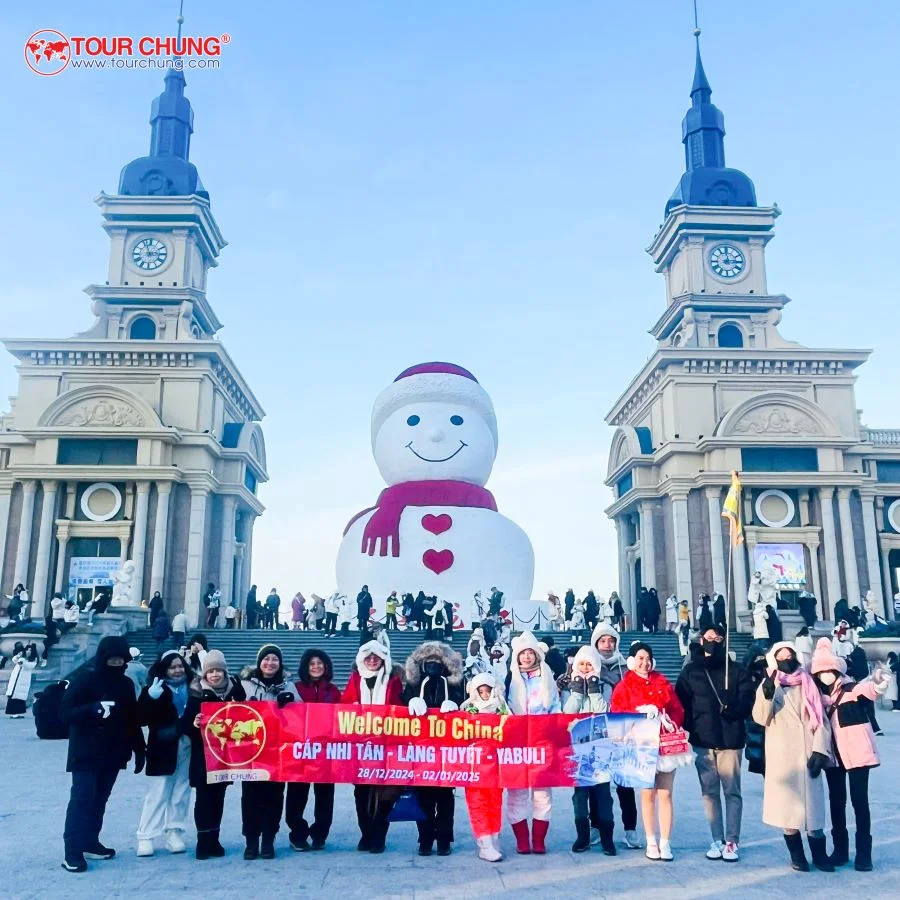 Tour Cáp Nhĩ Tân Trung Quốc