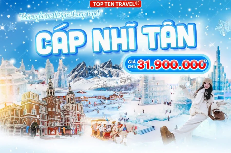 Tour Cáp Nhĩ Tân Trung Quốc
