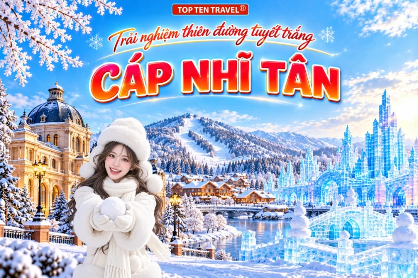 Tour Cáp Nhĩ Tân Trung Quốc 6N4D