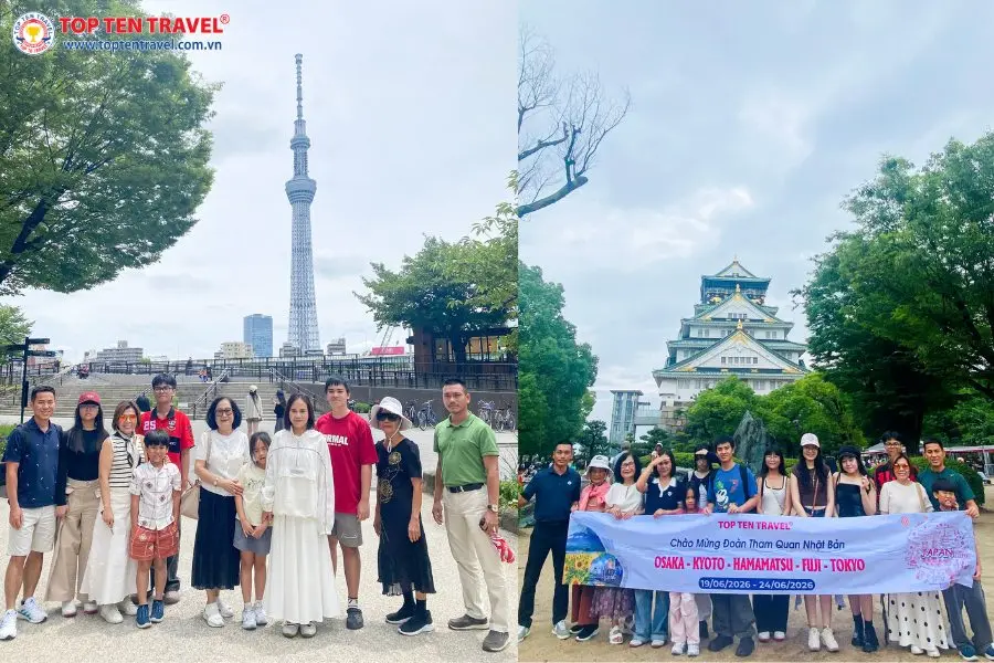 Tour Nhật Bản Mùa Đông 2026 | Tokyo - Nagoya - Kyoto - Osaka