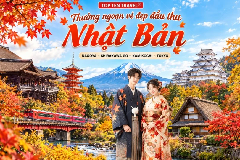 Tour Nhật Bản Khám Phá Làng Shirakawago