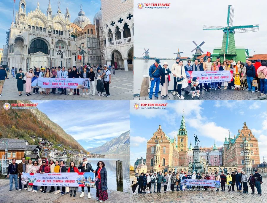 Tour du lịch châu Âu: Đức - Hà Lan - Bỉ - Pháp 9N8D