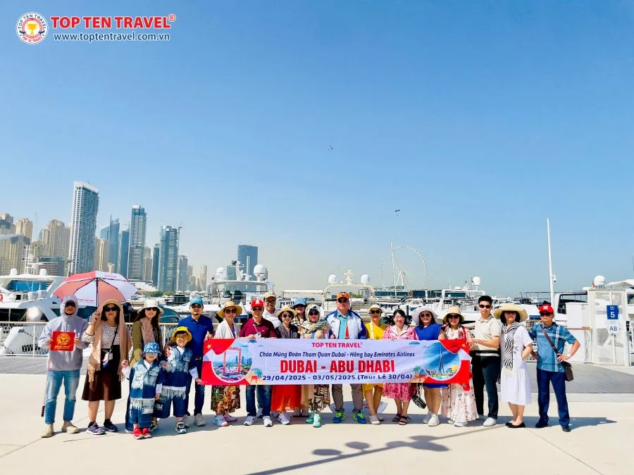 Tour du lịch Dubai - Abu Dhabi 5N4D