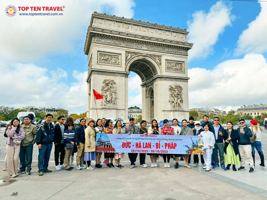 Tour du lịch châu Âu: Đức - Hà Lan - Bỉ - Pháp 9N8D