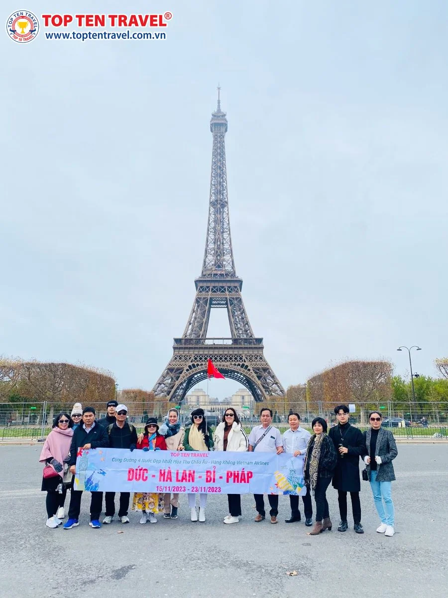 Tour du lịch châu Âu: Đức - Hà Lan - Bỉ - Pháp 9N8D