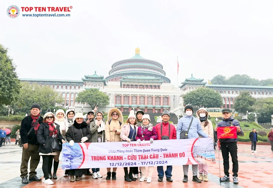 Tour Trung Quốc: Trùng Khánh - Cửu Trại Câu - Thành Đô