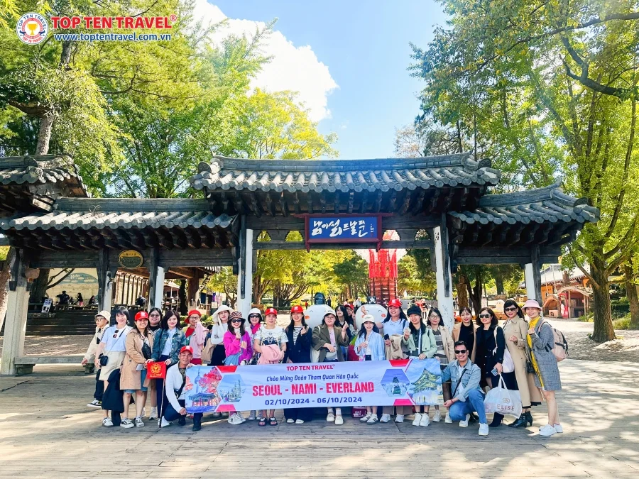 Tour Hàn Quốc Mùa Anh Đào: Seoul - Everland - Hero Show 5N4D