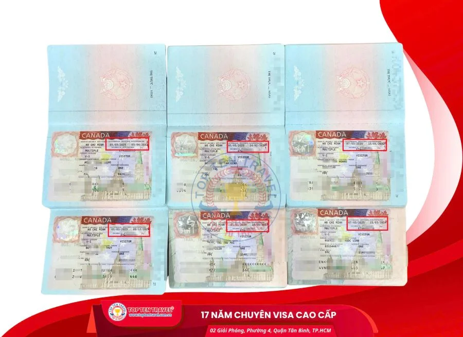 Thị Thực Du Lịch Canada