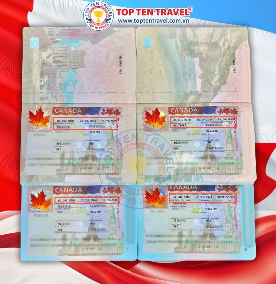 Thị Thực Thăm Thân Canada