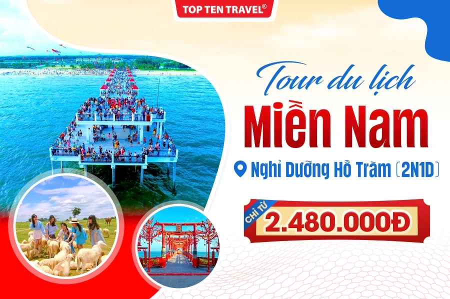 Tour Du Lịch Nghỉ Dưỡng Hồ Tràm 2N1D