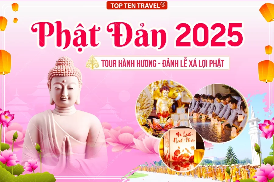 Tour Lễ Phật Đản Vesak 2025