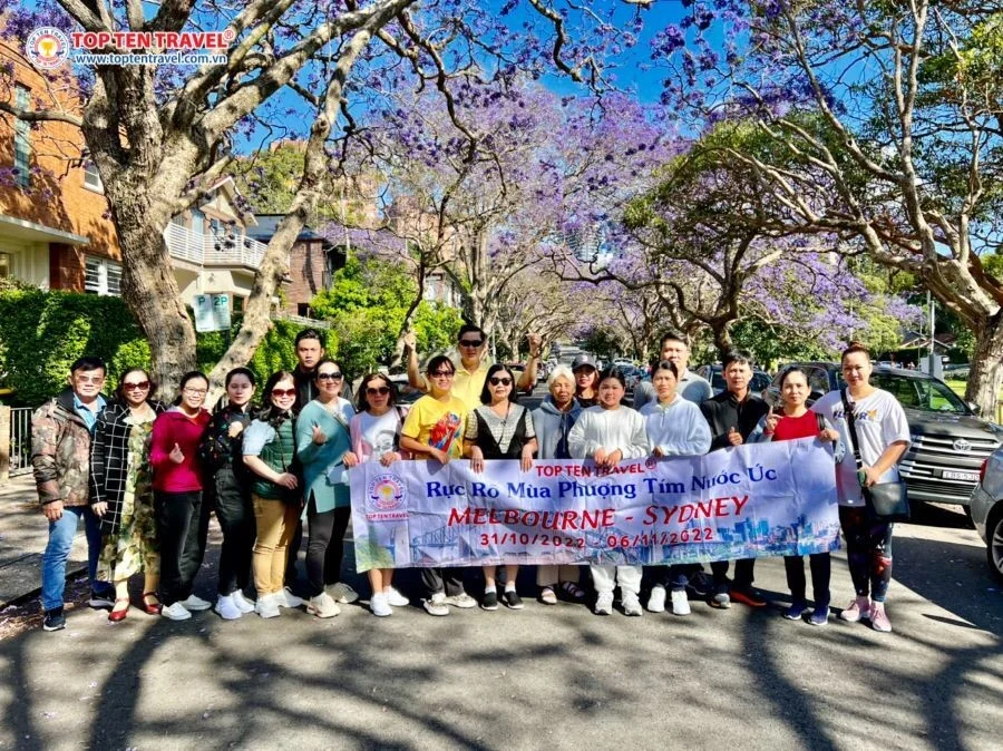 Du Lịch Úc: Quyến Rũ Mùa Phượng Tím: Mono Sydney | 5N4D