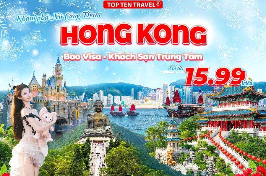 Tour Mono HongKong Giá Tốt (No Shop)