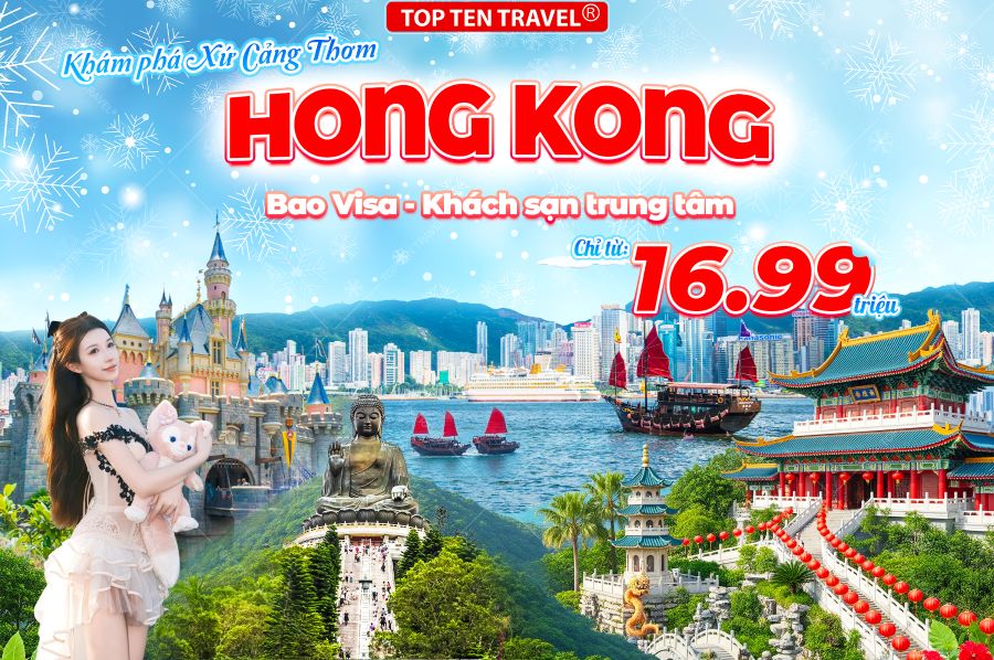 Tour Mono HongKong Giá Tốt (No Shop)