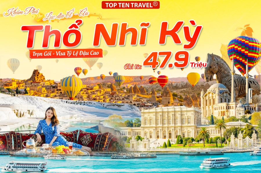 Tour du Lịch Thổ Nhĩ Kỳ giá tốt 2025