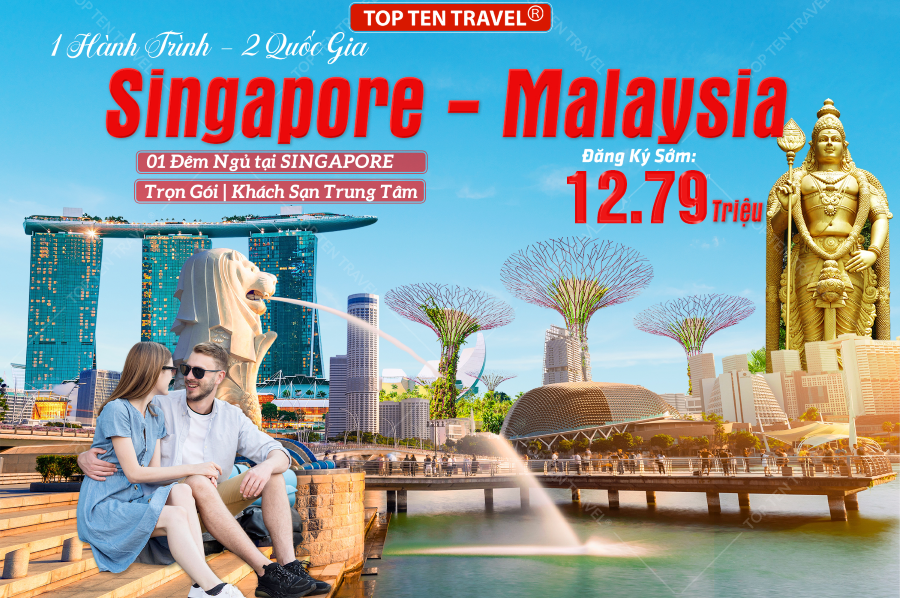 Tour du lịch Singapore - Malaysia | 5N4D
