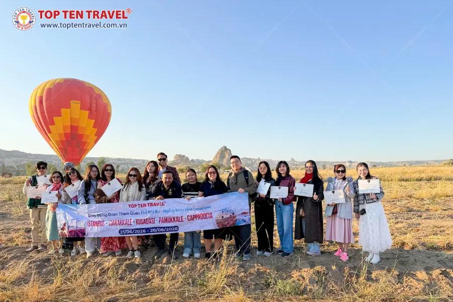 Tour du Lịch Thổ Nhĩ Kỳ Tết 2027