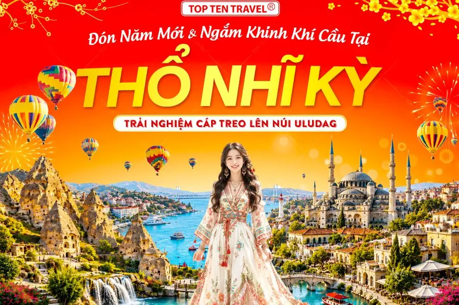 Tour du Lịch Thổ Nhĩ Kỳ Tết 2027