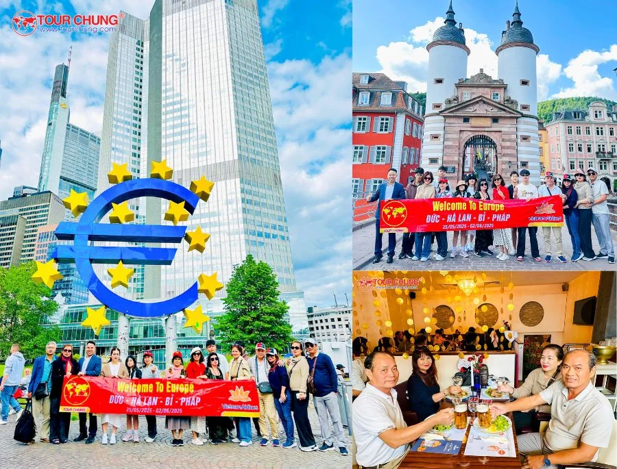 Tour Du Lịch Châu Âu Tết 2026: Đức - Hà Lan - Bỉ - Pháp 9N8D