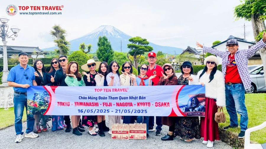 Tour Nhật Bản Tết 2026: Narita - Tokyo - Yamanashi | 6N5Đ