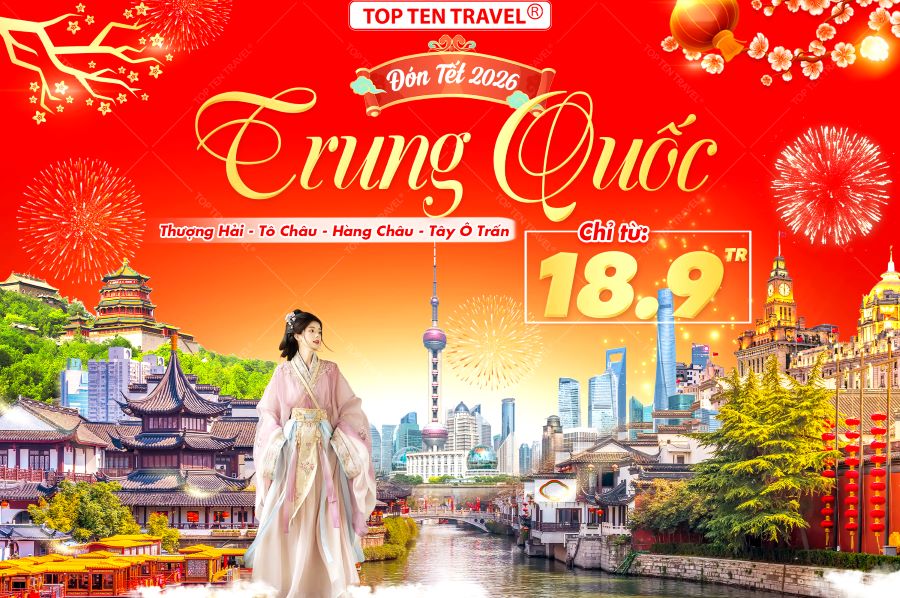 Tour Trung Quốc Tết Khám Phá Thượng Hải 5N4D