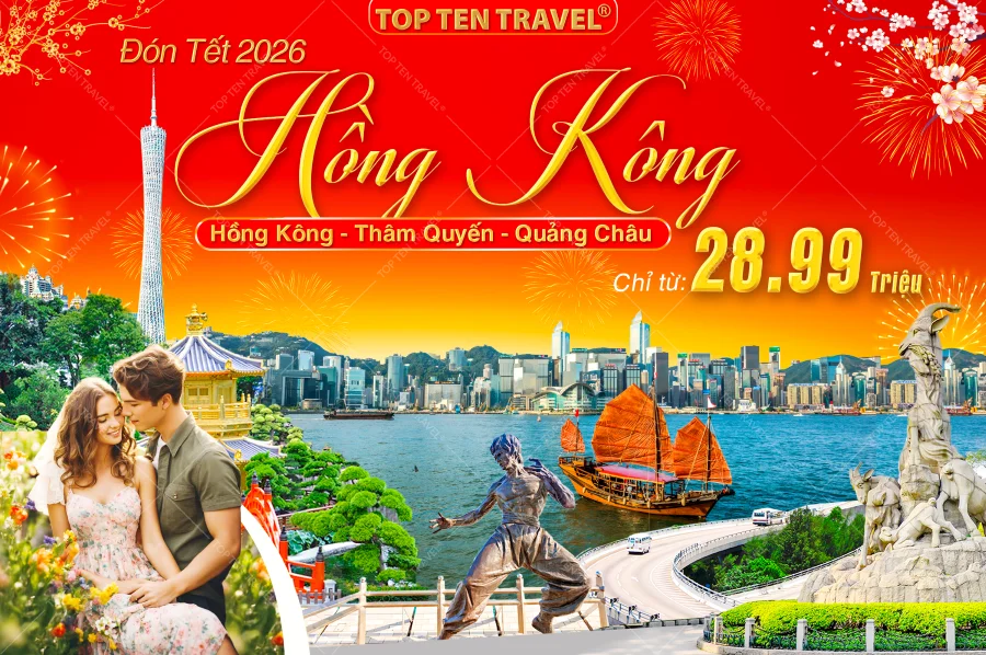 Tour du lịch Tết HongKong - Quảng Châu - Thẩm Quyến